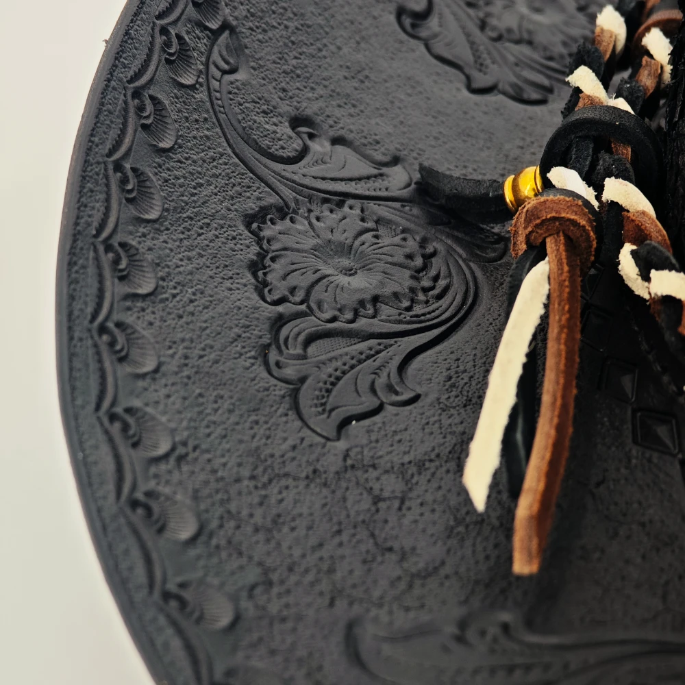 Layne Handcrafted Python and Leather Cowboy Hat