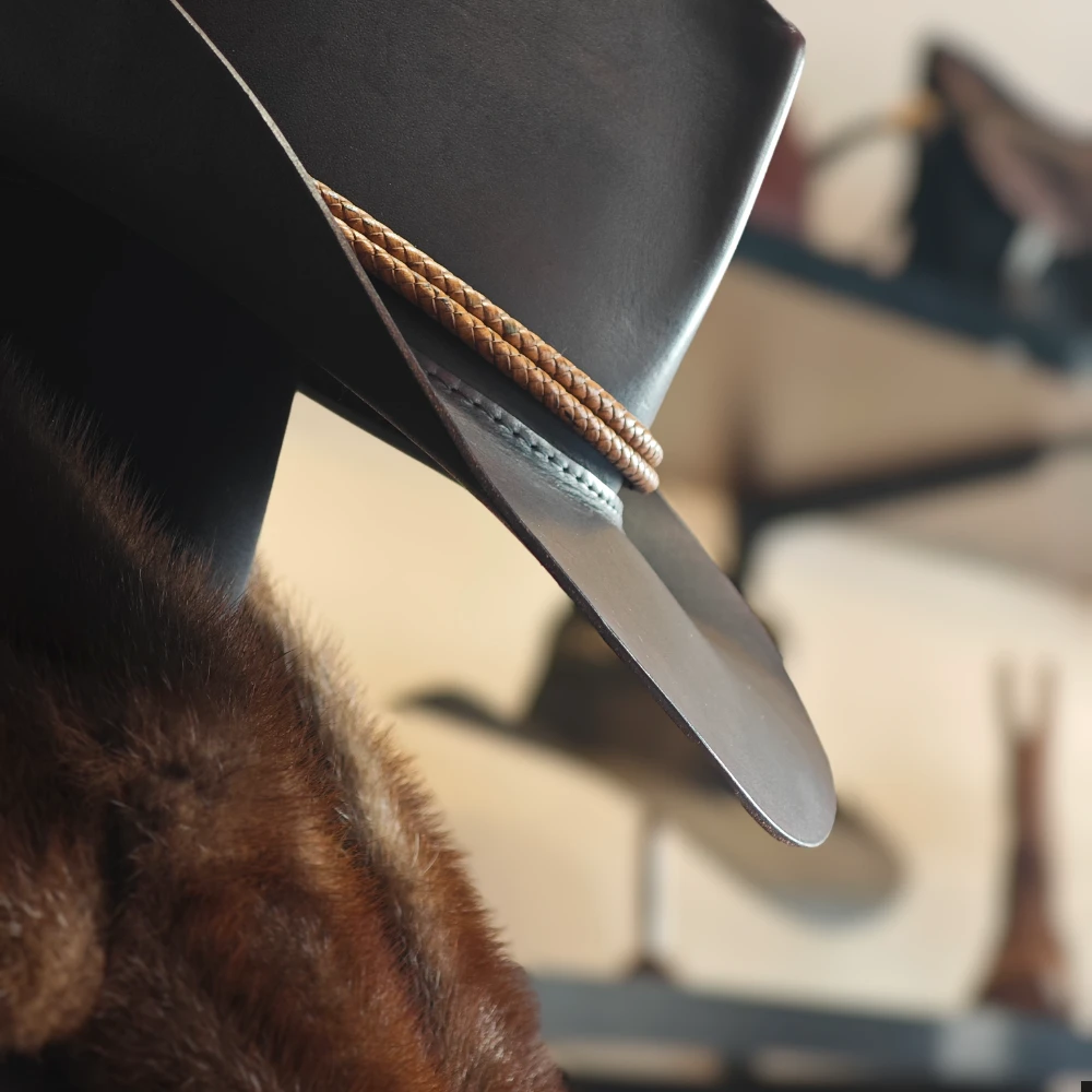 Arthur Morgan hat,Free delivery,Rodeo,Hand-sewn hat,Custom,Brown hat,Cowboys in city,Red Dead Western hat