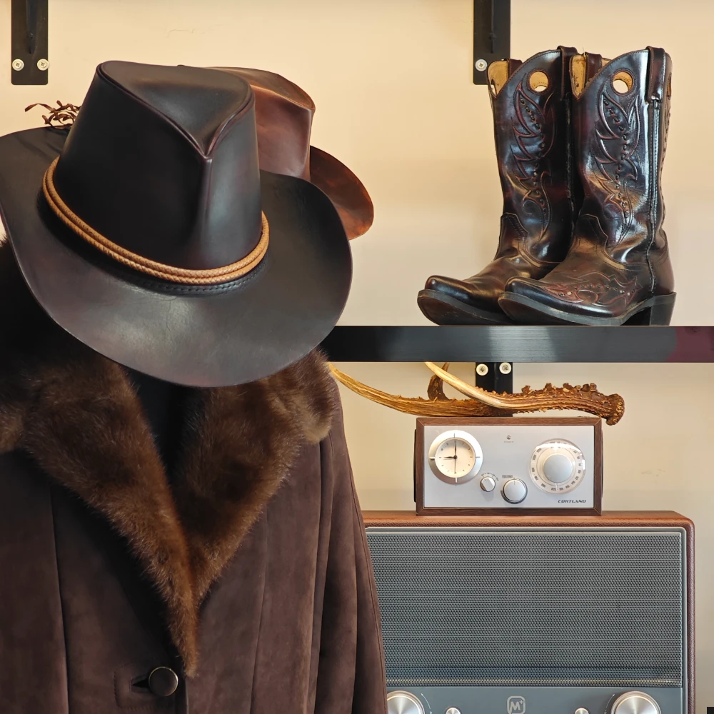 Arthur Morgan hat,Free delivery,Rodeo,Hand-sewn hat,Custom,Brown hat,Cowboys in city,Red Dead Western hat