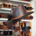 Arthur Morgan hat,Free delivery,Rodeo,Hand-sewn hat,Custom,Brown hat,Cowboys in city,Red Dead Western hat