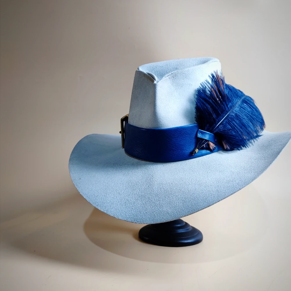 Explorer's Delight-A Rare Bird Cowboy Hat Inspired by Arther Morgan,A Unique Collector's Item"