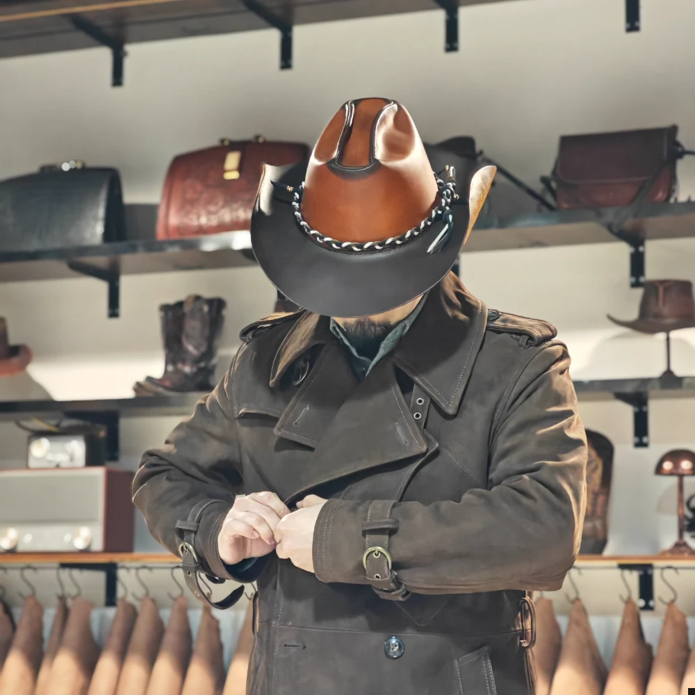 The Ghoul Cowboy Hat,Cooper Cosplay Costume Western Hat,cooper's hat