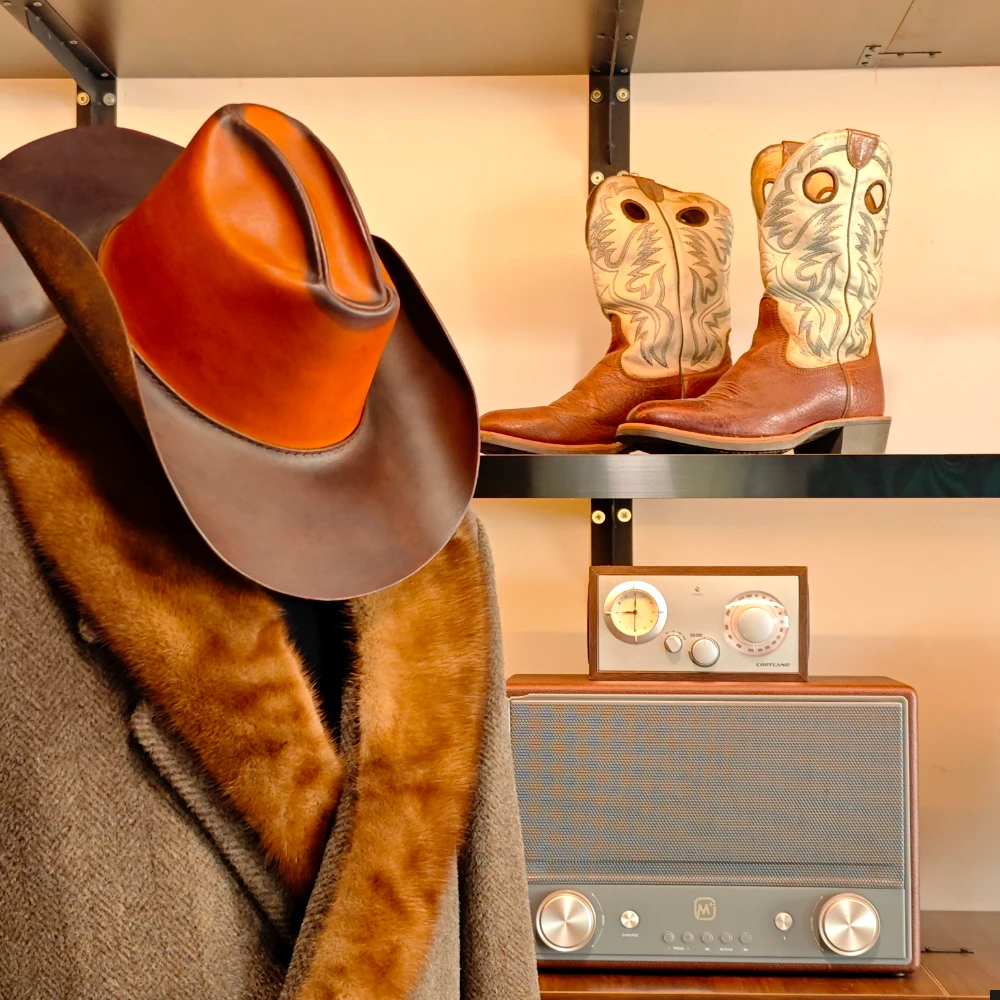The Ghoul Cowboy Hat,Cooper Cosplay Costume Western Hat,cooper's hat