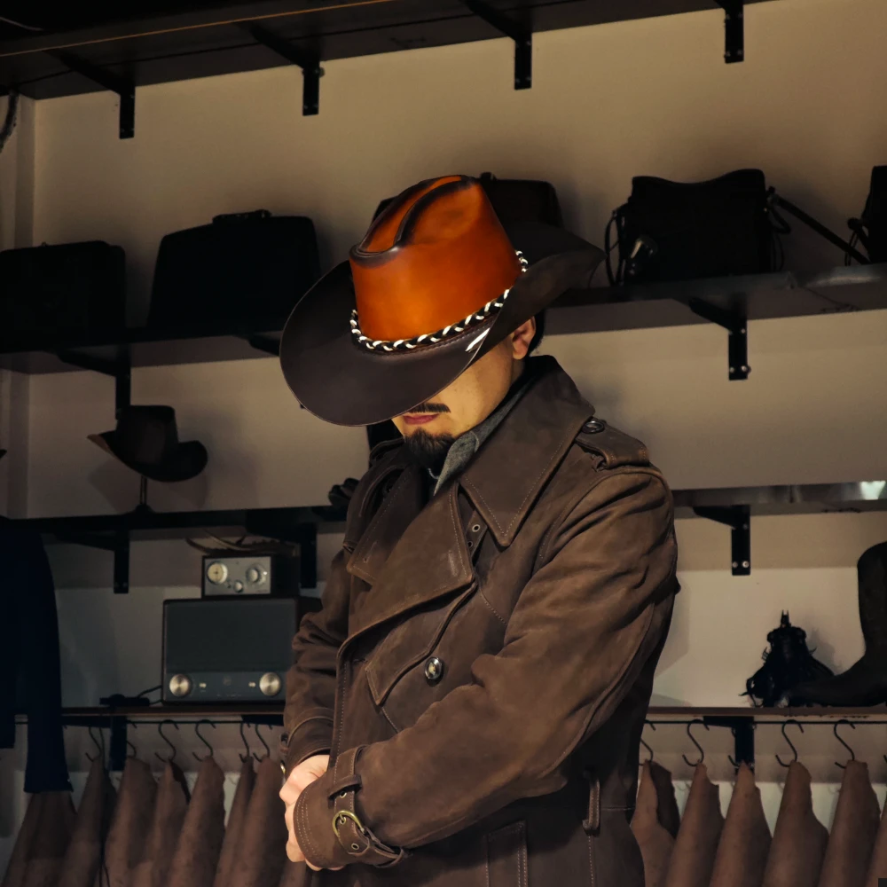 The Ghoul Cowboy Hat,Cooper Cosplay Costume Western Hat,cooper's hat
